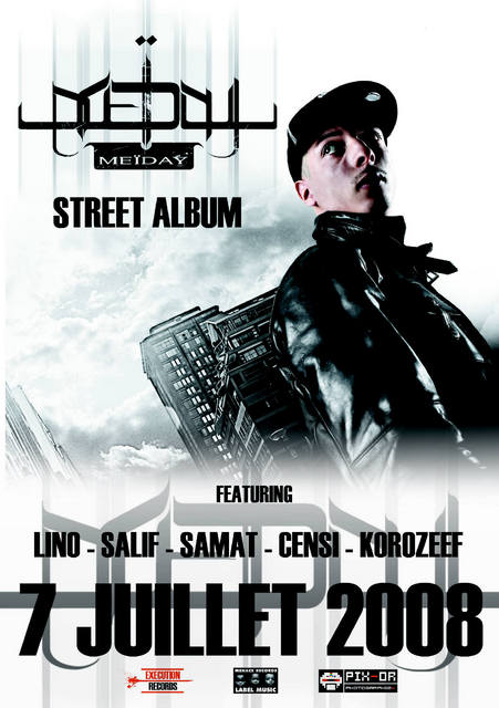  Sortie Albums Rap Francais STREET CD de Meiday